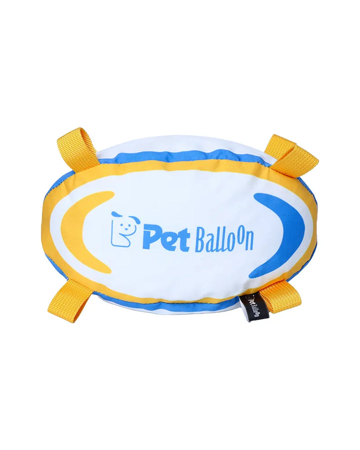 🔥New Arrival🔥Football-Shaped Outdoor Crinkle Tug & Fetch Dog Toy
