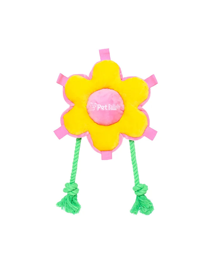 🔥New Arrivals🔥Sunflower Squeaky Tug & Fetch Dog Toy