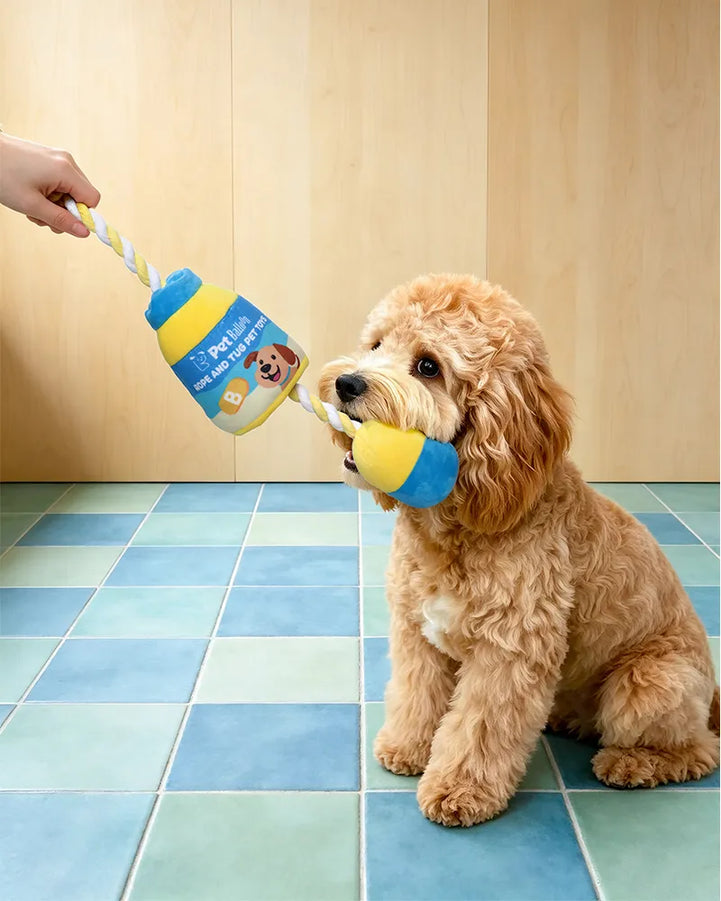 🔥New Arrivals🔥Pup Potion Squeaky Tug Rope Dog Toy