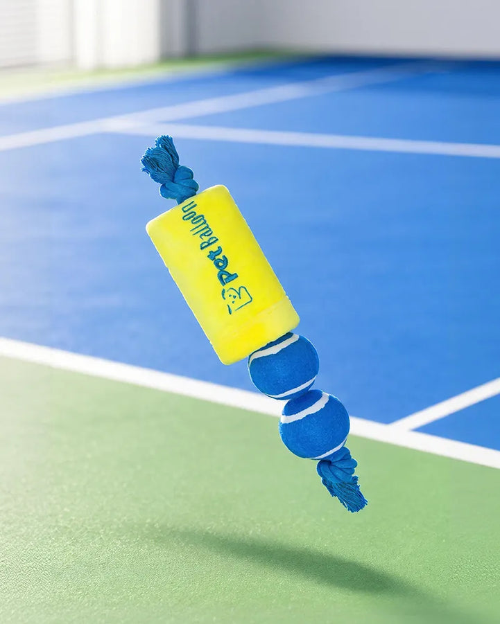 🔥New Arrivals🔥Tennis Ball Duo Tug & Fetch Dog Toy