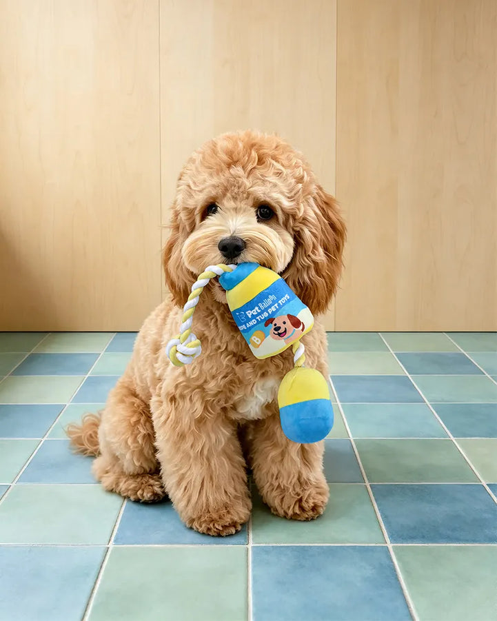 🔥New Arrivals🔥Pup Potion Squeaky Tug Rope Dog Toy
