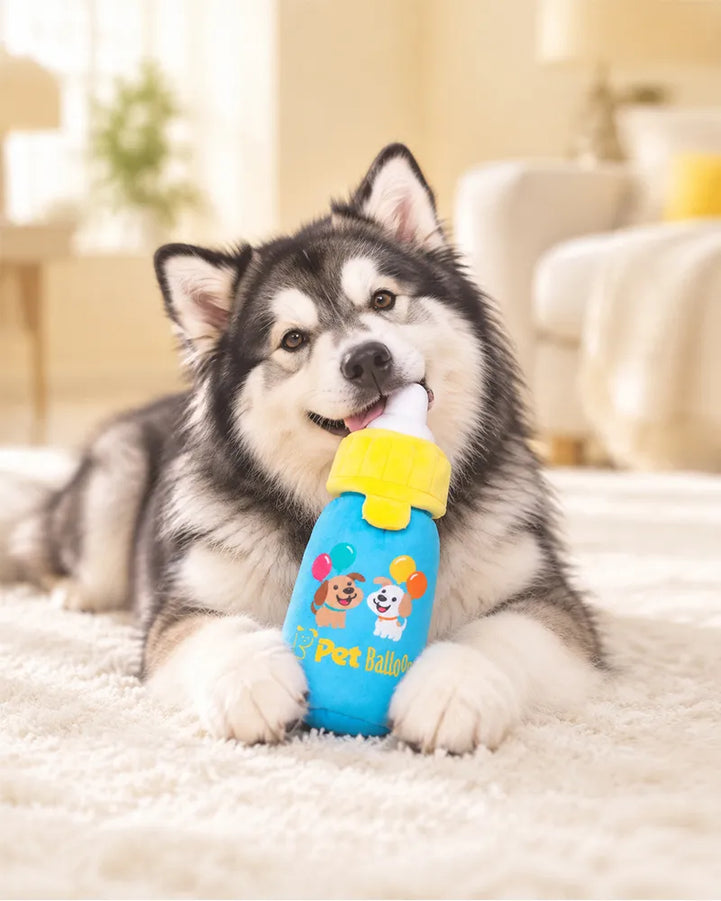 🔥New Arrivals🔥Refillable Baby Bottle Crinkle Dog Toy