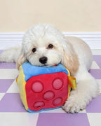 🔥New Arrival🔥Dice Snuffle & Puzzle Plush Dog Toy
