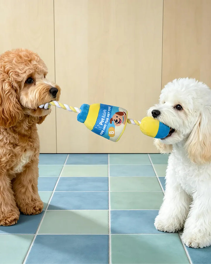 🔥New Arrivals🔥Pup Potion Squeaky Tug Rope Dog Toy