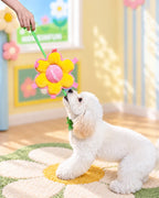 🔥New Arrivals🔥Sunflower Squeaky Tug & Fetch Dog Toy