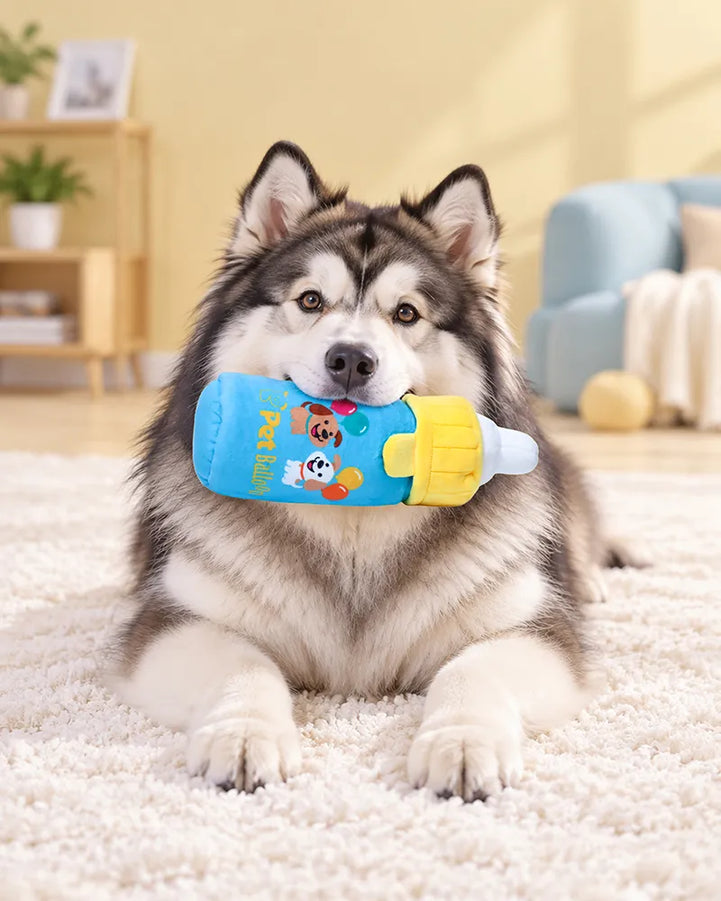 🔥New Arrivals🔥Refillable Baby Bottle Crinkle Dog Toy