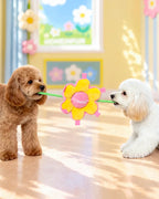 🔥New Arrivals🔥Sunflower Squeaky Tug & Fetch Dog Toy
