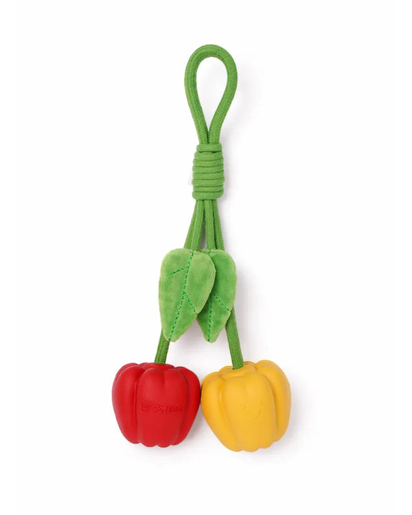 Super Mini Bell Pepper Rope Toy for Small & Teething Dogs