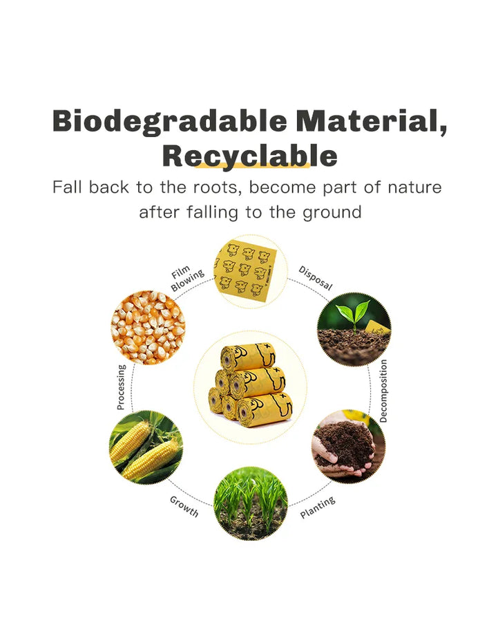 🔥New Year 50% OFF🔥PassionPaw 100% Compostable Pet Bags (6 ROLLS)